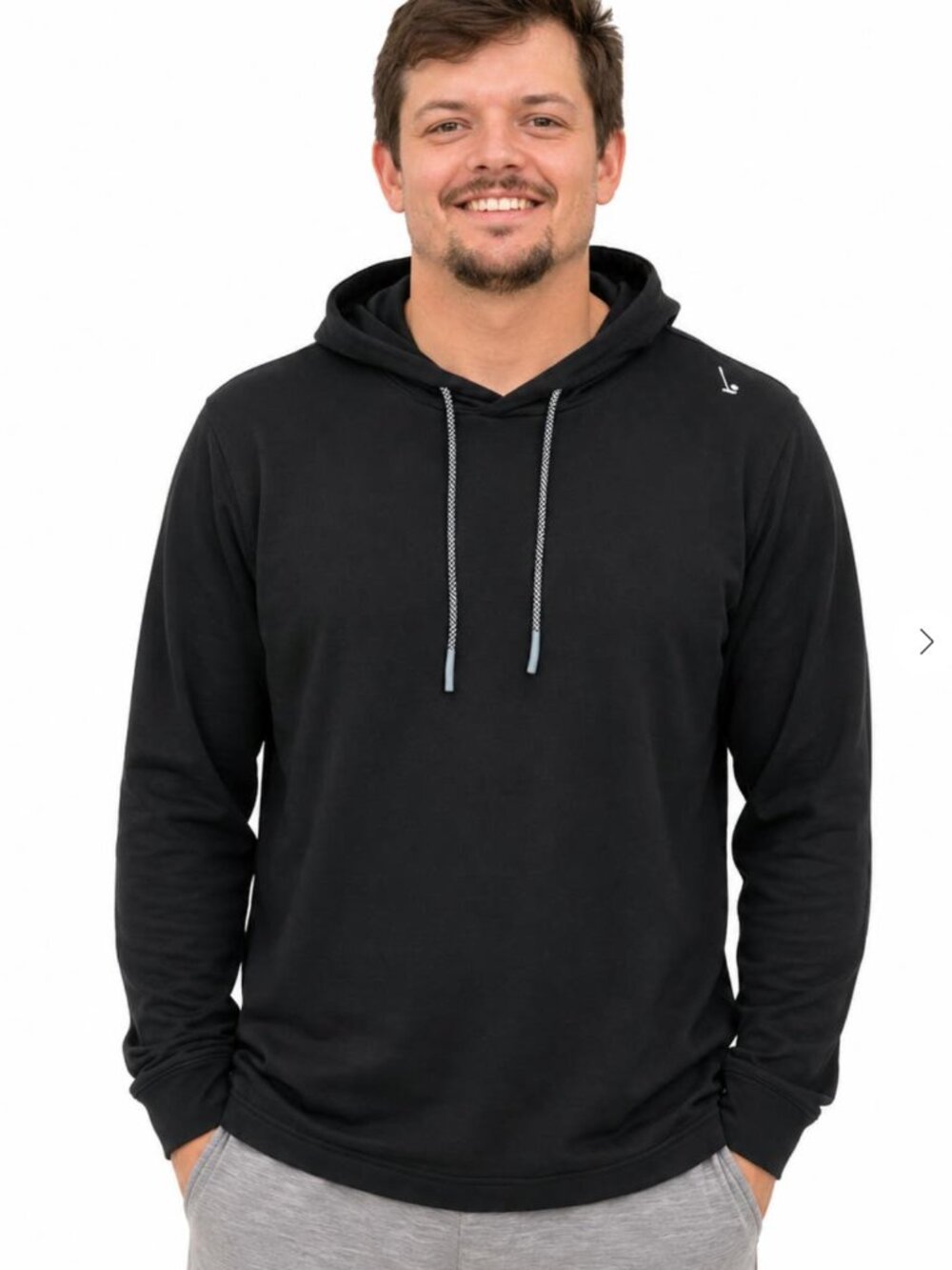 Course Hoodie in Black